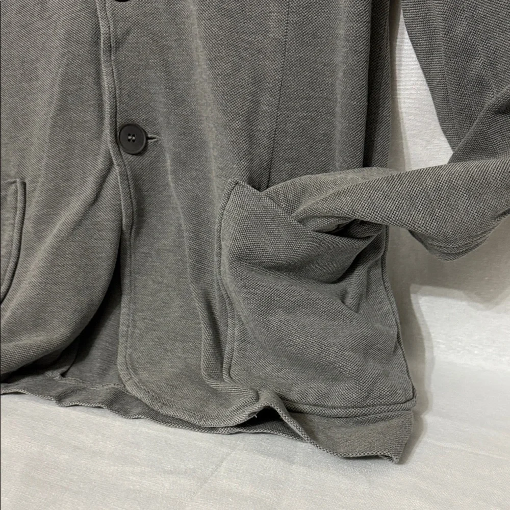 Men's Gray Lightweight Shirt Jacket - Picture 6 of 8